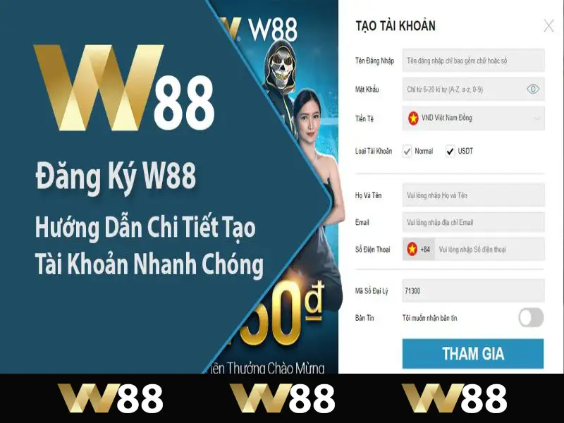 Tìm hiểu rõ các quy định trước khi đăng ký thành viên W88