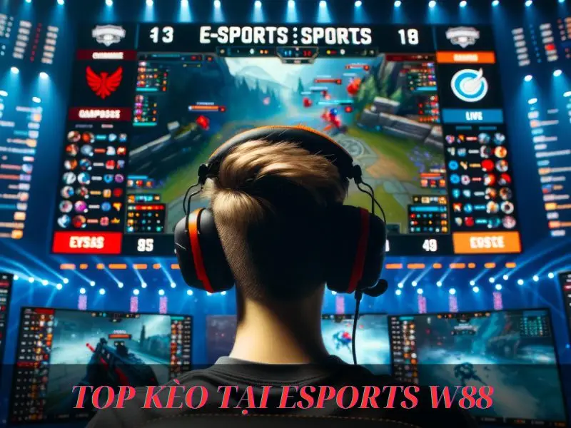 Có đủ mọi loại cược để bạn trải nghiệm ở Esports W88